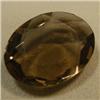 Image 1 : 33 CTS OVAL SHAPED SMOKY QUARTZ 28x20 MM
