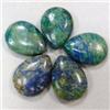 Image 1 : 30x22 MM LOT OF STAB TURQUOISE TEAR DROPS - TOP DRILLED