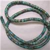 Image 1 : 3 MM CHINESE TURQUOISE RONDELLES STRAND - 16 INCHES