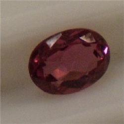 1.25 CTS OVAL SHAPED PINK TOURMALINE 8x6 MM