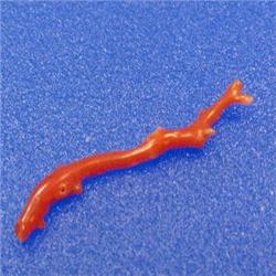 4.66 CTS NATURAL ITALIAN CORAL BRANCH 45x5 MM