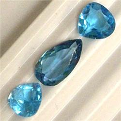3 CTS LOT OF BLUE TOPAZ - DIFFERENT SIZES