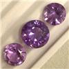 Image 1 : 5.10 CTS LOT OF 3 ROUND AMETHYST 9-7 MM
