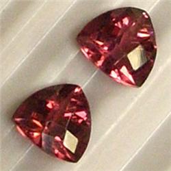 2.30 CTS PAIR OF PINK TOURMALINE TRIANGLES 7x7 MM