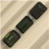 Image 1 : 2 CTS LOT OF EMERALD CUT GREEN TOURMALINE 6x4 MM