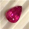 Image 1 : 0.80 CTS PEARL SHAPED PINK TOURMALINE 7x5 MM