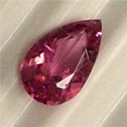 0.80 CTS PEARL SHAPED PINK TOURMALINE 8x5 MM