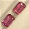 Image 1 : 1 CTS PAIR OF EMERALD CUT TOURMALINE 6x4 MM