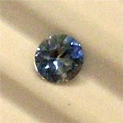 0.33 CTS ROUND SAPPHIRE 4 MM