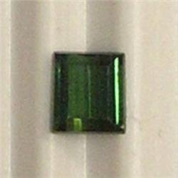 0.50 CTS GREEN TOURMALINE 4.5x4 MM