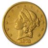 Image 1 : 1873 $20 Gold Liberty Double Eagle Open