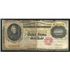 Image 1 : 1900 $10,00 TEN THOUSAND DOLLARS GOLD CERTIFICATE NOTE “UNCANCELLED"