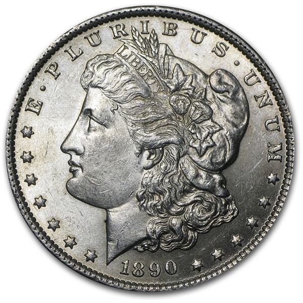 1890 Morgan Dollar BU MS-63