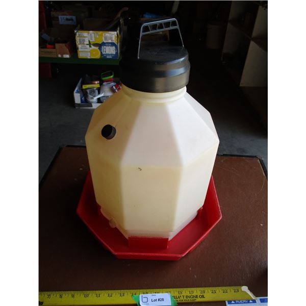 Chicken waterer - 18" tall