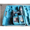 Image 3 : Makita 18V drill, sawzall, grinder, charger, 1 battery, case (like new)