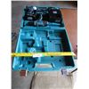 Image 1 : Makita 18V drill + impact, charger, 2 battery, case (like new)
