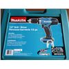 Image 5 : Makita 18V drill + impact, charger, 2 battery, case (like new)