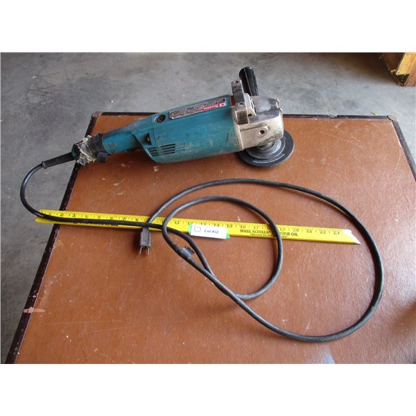 Makita electric angle grinder