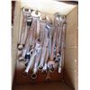Image 2 : misc lot, wrenches, standard + metric