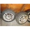 Image 2 : 4X THE BID PRICE - 195/55R15 - BF Goodrich Tires on Rims