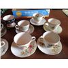 Image 3 : (8) Cup + Saucers - royal albert, sadler