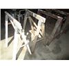 Image 3 : (4) Wood saw horses