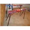 Image 5 : (2) Metal sawhorses + sheet of plywood (1/2")