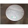 Image 2 : 20" tall marble top stand - 15" round