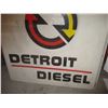 Image 3 : Detroit Diesel plastic sign 48" x 48"