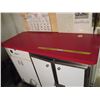 Image 2 : work bench with storage cabinet - 5 ft wide 2 ft tall 43" deep (no contents)