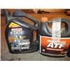 Image 2 : Quaker state Brake fluid, ATF, misc oils - partial jugs