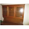 Image 2 : 2-piece china cabinet 48x16x71