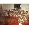 Image 1 : 3-piece flowered couch + (2) rocking chair set - 90" long clean condition