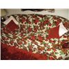 Image 3 : 3-piece flowered couch + (2) rocking chair set - 90" long clean condition