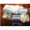 Image 1 : Blanket, doilies, misc