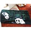 Image 7 : Fleece Blanket from Korea (acrylic pile) - Panda Bears - 86" x 77"