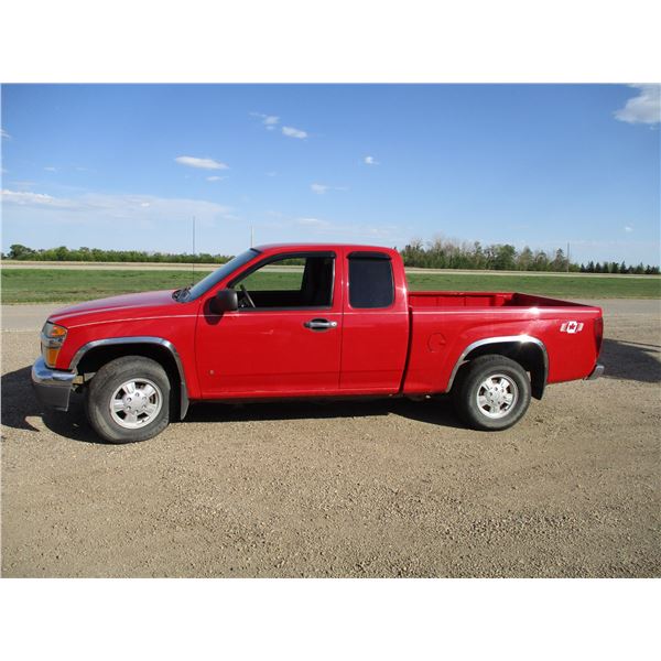 2007 Chevrolet Colorado Truck Ext Cab - Runs Good - Sask Plateable - 149KM - VIN: 1GCCS199678109332