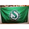Image 1 : Saskatchewan Roughrider/Pilsner Flag