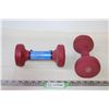 Image 1 : Set of 8lb Dumbbells