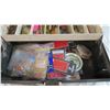 Image 3 : Assorted Fishing Hooks in tackle box