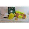 Image 1 : 3M Reflective coveralls + Hard hats + Sask Roughriders cooler