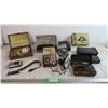 Image 1 : Assorted Vintage Clothes and face shavers