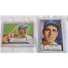 Image 2 : (2) 1952 Topps Baseball - Dodgers + Red Sox - Clyde King and Walt Dropo