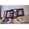 Image 1 : *(6) Assorted Frames (4),Prints and(6) Mats