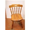 Image 2 : *(2) Brown Wood Chairs