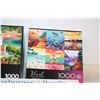 Image 3 : (3) 1000 Piece Puzzles