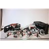 Image 1 : (8) Black & Decker VPX Tools, (3) Battery Chargers, (3) Cases, (2) Batteries (Tested Working)
