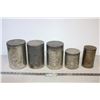 Image 1 : (5) Countertop Storage Containers