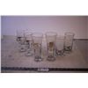 Image 1 : 1988 Calgary Winter Olympic Glasses (10 Beer Flutes, (8) Tumblers, and (8) Wine Glasses Not All Pict