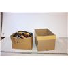 Image 1 : Box of Shoe Polishing Items + Box of Train Tracks